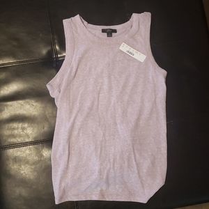 J. Crew Open Tie Back Tank.  Purple.  Size Small